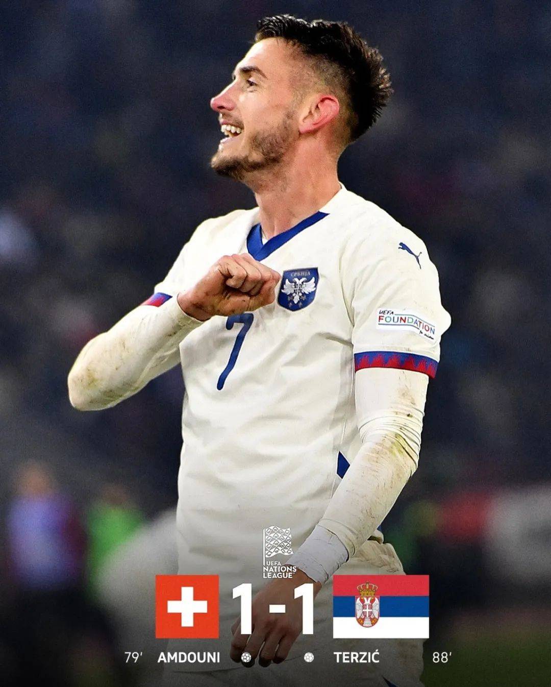 丹麦队喜获胜利,成功晋级欧国联半决赛 丹麦队喜获胜利,成功晋级欧国联半决赛